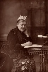 Elizabeth Lynn Linton (1822-1898) englische Romanautorin, Schriftstellerin, Journalistin und Verfechterin der Frauenrechte