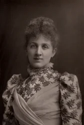 Liza Lehmann (Elizabetta Nina Mary Frederika Lehmann - 1862-1918) englische Sopranistin und Komponistin