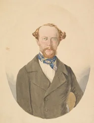William Langenheim, ca. 1849-51. Schöpfer: W. & F. Langenheim, William Langenheim