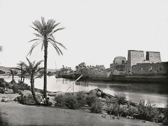 Tempel der Isis, Philae, Ägypten, 1895