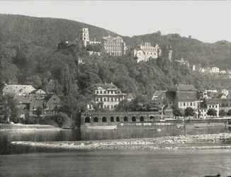 Das Schloss, Heidelberg, Deutschland, 1895