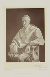 Porträt von Kardinal Henry Edward Manning (1808-92)