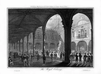 Die Royal Exchange, London, 1804