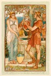 Bellerophon an der Quelle
