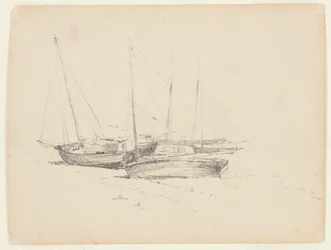 Fischerboote am Strand