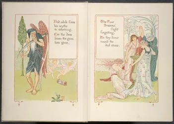 Vater Zeit und die vier Jahreszeiten