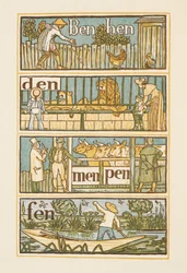 Reimwörter, die mit dem Buchstaben N enden. Der goldene Primer.