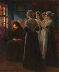 Die Serenade, ca. 1890