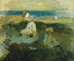 Am Strand, ca. 1903