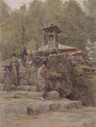 "Annäherung an ein Landheiligtum", Illustration zu 