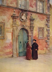 Palazzo Negroni, Montepulciano, um 1900 1913