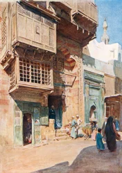 Das Haus des Scheichs in den Nahassin, Kairo