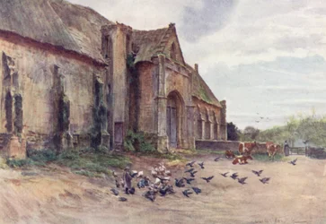 Wessex: Eine Zehntscheune, Abbotsbury, in der Nähe von Weymouth
