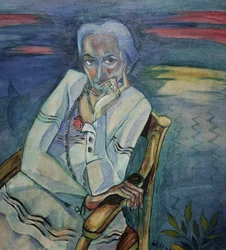 1920 Gramatte Porträt Schapiere