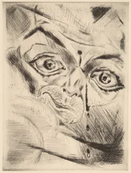 Peter mit einer Schusswunde in der Stirn, 1918