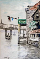 Ansicht des Adam und Eva Gasthauses, Chelsea, London, ca. 1900
