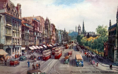 Princes Street, West, Edinburgh