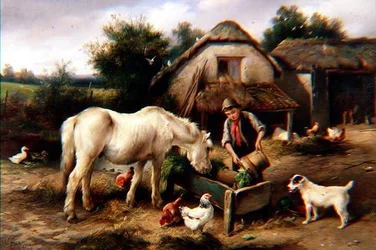 Ein Bauernhof in Devonshire
