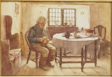 Eine Mahlzeit eines armen Mannes, 1891
