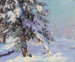 Schneebeladen