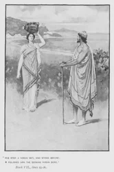 Illustration für Popes Odyssee von Homer