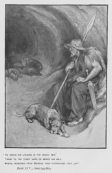 Illustration für Popes Odyssee von Homer
