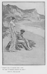 Illustration für Popes Odyssee von Homer (Lithografie)
