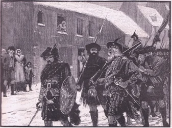 Rückzug der Highlander AD 1716