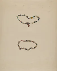 Handelsperlen, ca. 1936
