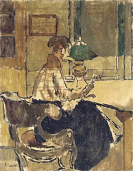 Christine Drummond Sickert, geb. Angus, kauft eine Gendarmerie