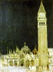 Der Campanile, Venedig, ca. 1896-97