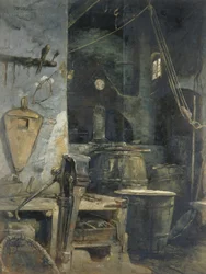 Glockengießerei, Deutschland, ca. 1874