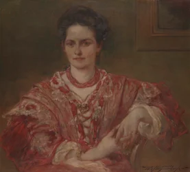 Porträt von Dorothea A. Dreier (1870)