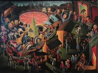 1922 Walter Spies Karussell