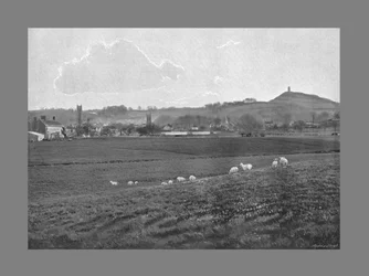 Glastonbury und der Tor, um 1900