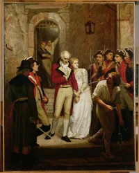 Szene aus der Französischen Revolution