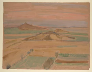Hügelige Landschaft