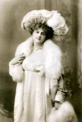 Marie Studholme 1875-1930, englische Schauspielerin, 1900er Jahre