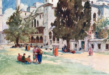 Hof der Suleimaniyeh