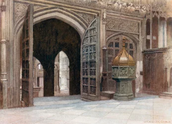 Eingang zur Kapelle Heinrichs VII., Westminster Abbey