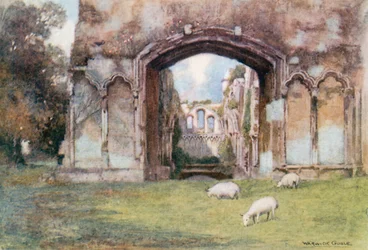 Glastonbury Abbey: St. Josephs Kapelle