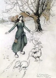 Das kleine Gänsemädchen