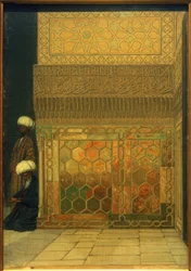 Ecke im Gur-Emir-Mausoleum