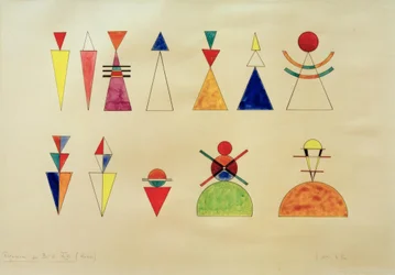 Bilder einer Ausstellung, Figurinen zu Bild XVI