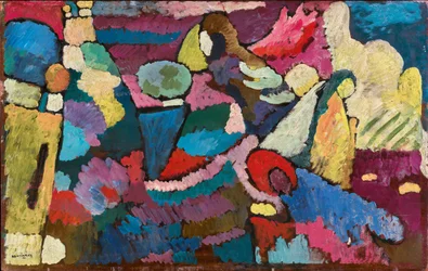 Improvisation auf Mahagoni, 1910