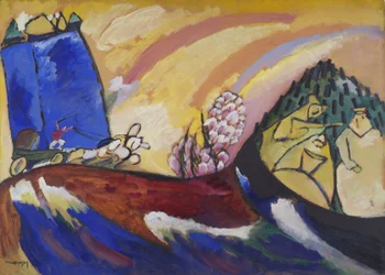 Gemälde mit Troika, 18. Januar 1911