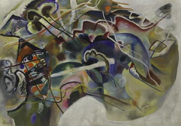Gemälde mit weißem Rand, 1913
