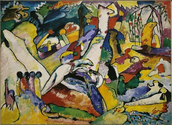 Skizze für Komposition II, 1909-1910