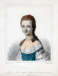 Louise Marie Adelaide de Bourbon-Penthievre, Herzogin von Orleans, spätes 18. Jahrhundert, 1821