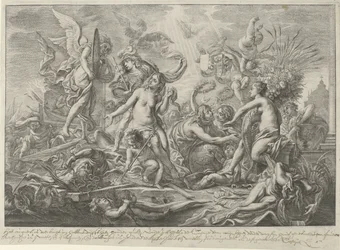 Allegorie auf den Westfälischen Frieden, 1648